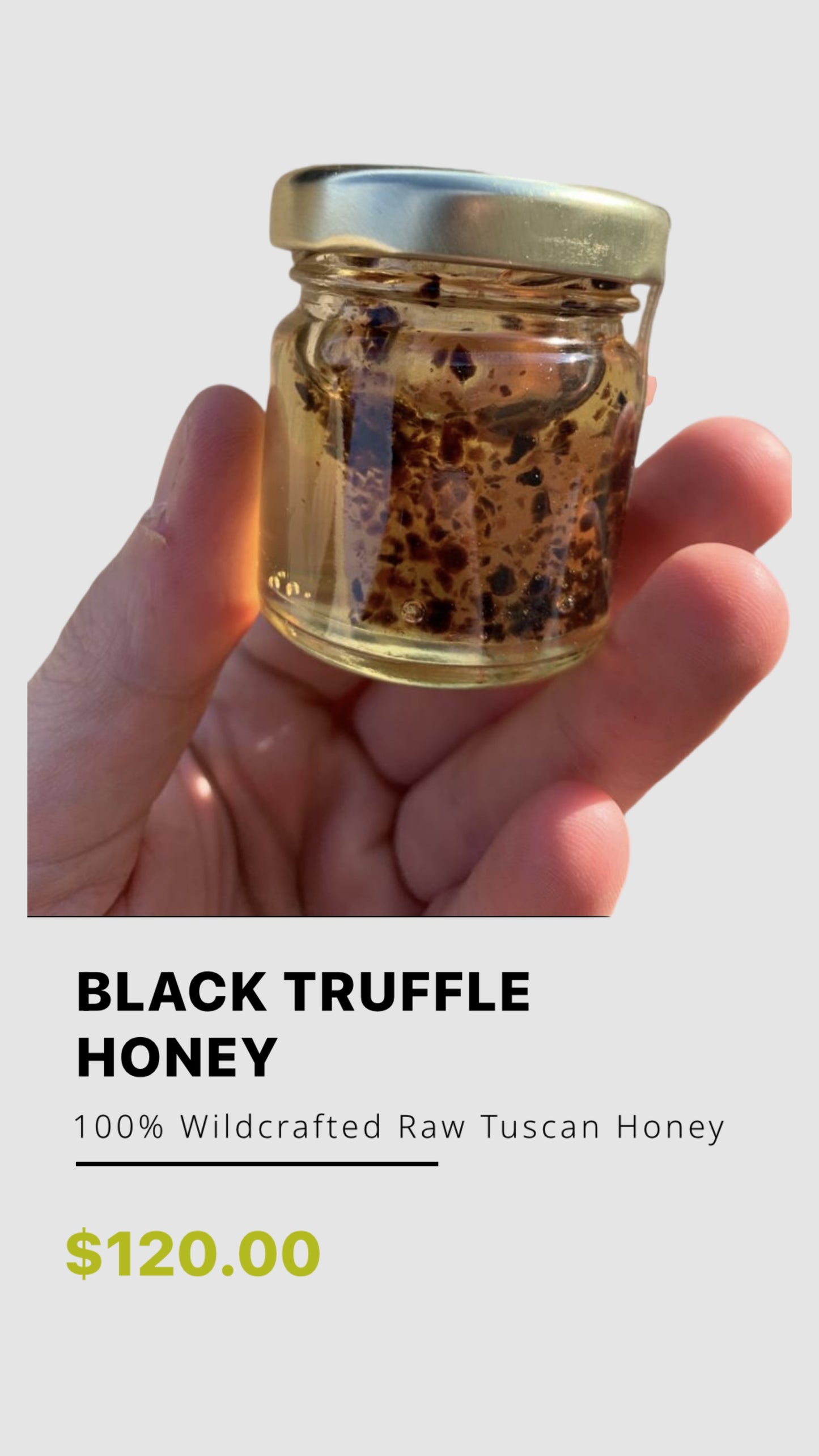 Black Truffle Infused Honey